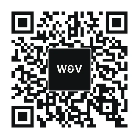 Branded QR code for digital business card